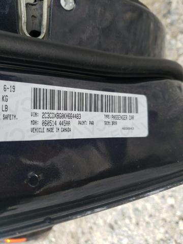 Photo 10 from auction – 2019 DODGE CHARGER SX with VIN 2C3CDXBG0KH664483