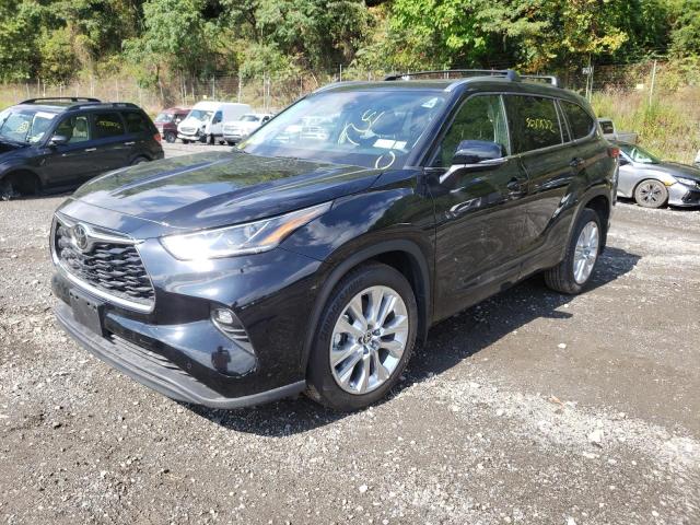 Photo 2 from auction – 2021 TOYOTA HIGHLANDER with VIN 5TDDZRBH0MS555810