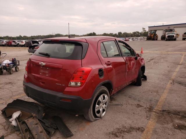 Photo 4 from auction – 2015 CHEVROLET TRAX LS with VIN KL7CJKSB4FB218148