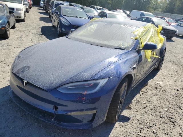 Photo 2 from auction – 2021 TESLA MODEL S with VIN 5YJSA1E62MF438566