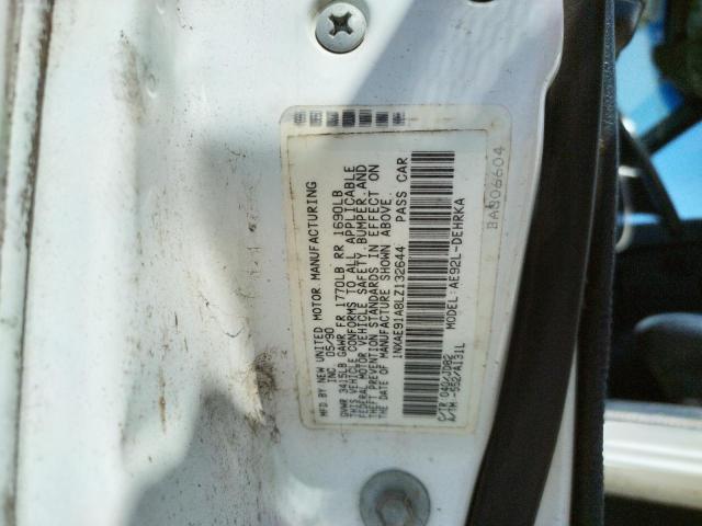 Photo 10 from auction – 1990 TOYOTA COROLLA with VIN 1NXAE91A8LZ132644