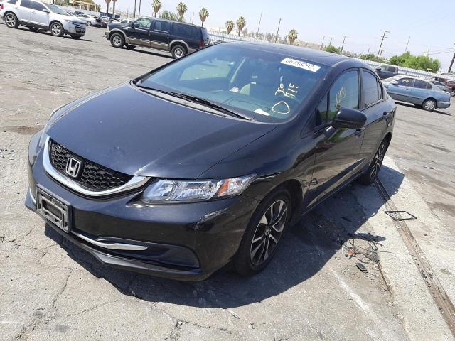 Photo 2 from auction – 2015 HONDA CIVIC EX with VIN 2HGFB2F85FH558915