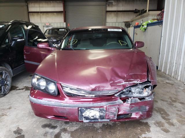 Photo 7 from auction – 2005 CHEVROLET IMPALA with VIN 2G1WF52E859217106