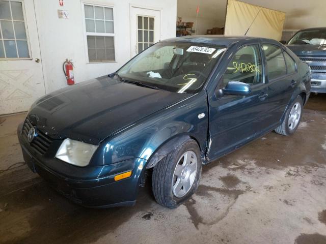 Photo 2 from auction – 2002 VOLKSWAGEN JETTA GLS with VIN 3VWSE69MX2M027660