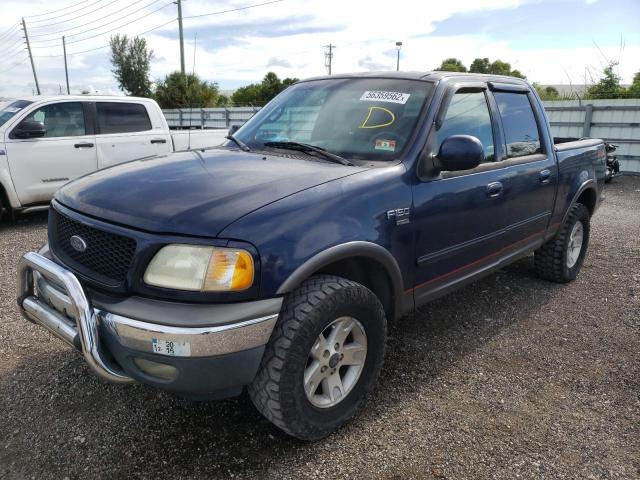 Photo 2 from auction – 2002 FORD F150 SUPER with VIN 1FTRW08L62KB57141