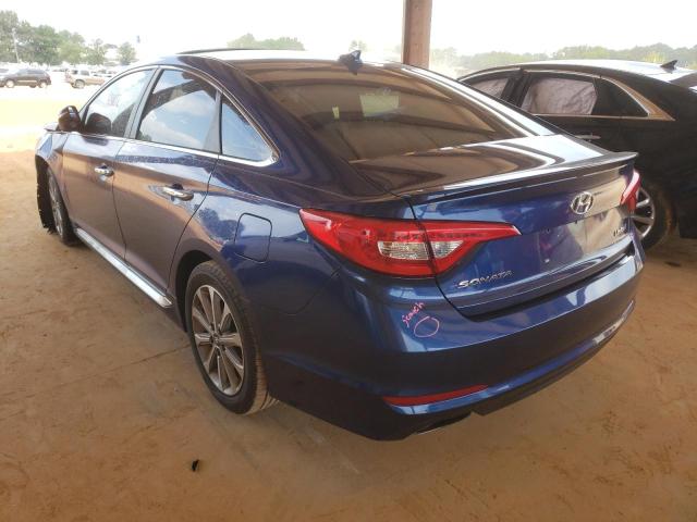 Photo 3 from auction – 2017 HYUNDAI SONATA SPO with VIN 5NPE34AF2HH474487