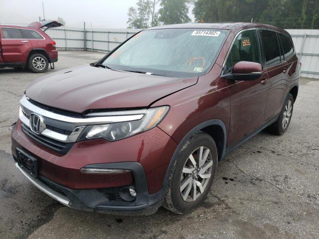 Photo 2 from auction – 2019 HONDA PILOT EXL with VIN 5FNYF6H57KB036860
