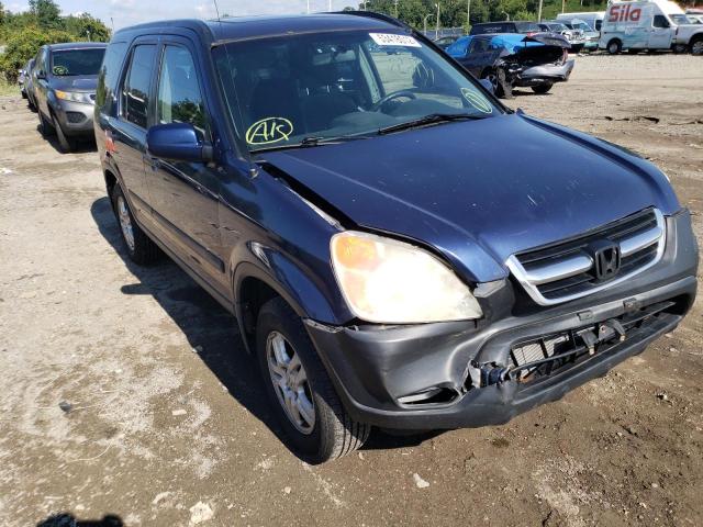 HONDA CR-V EX 2002 with VIN SHSRD78892U008223 - Photo from auction