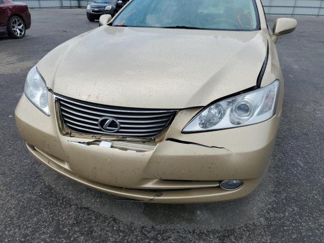 Photo 9 from auction – 2008 LEXUS ES 350 with VIN JTHBJ46G982170437