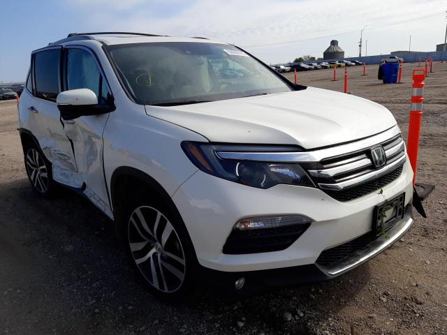 Photo 1 from auction – 2018 HONDA PILOT TOUR with VIN 5FNYF6H91JB037830