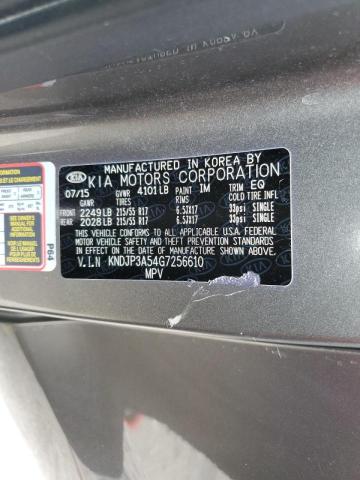 Photo 10 from auction – 2016 KIA SOUL + with VIN KNDJP3A54G7256610