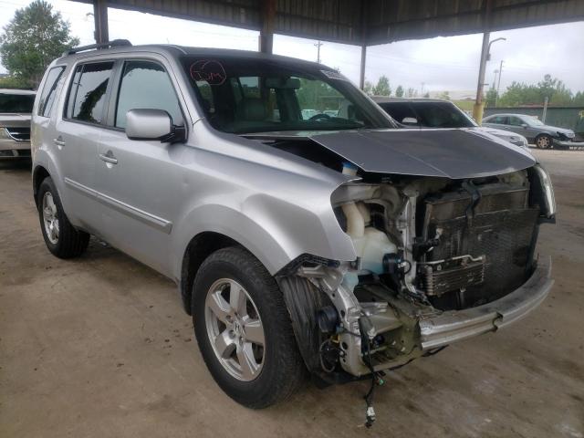 HONDA PILOT EXL 2011 with VIN 5FNYF4H5XBB059215 - Photo from auction
