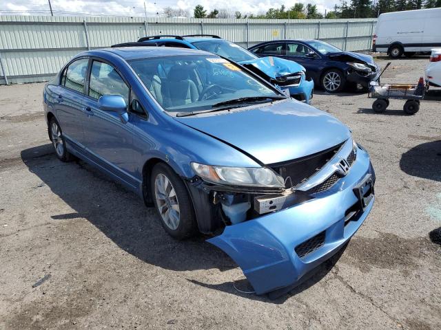 HONDA CIVIC EX 2010 with VIN 19XFA1F87AE055726 - Photo from auction