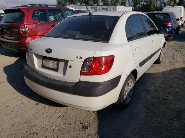 Photo 4 from auction – 2006 KIA RIO with VIN KNADE123X66162690