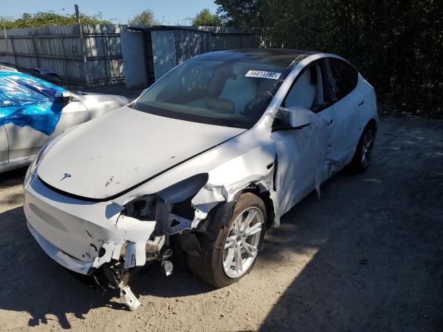 Фото 2 с аукциона – 2021 TESLA MODEL Y с VIN 5YJYGDEE8MF108643