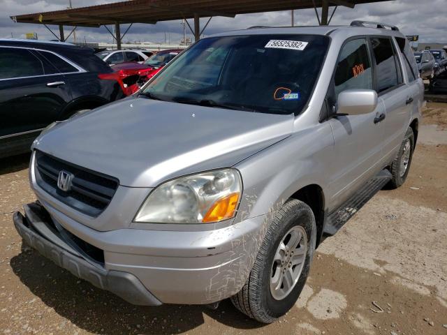 Photo 2 from auction – 2005 HONDA PILOT EXL with VIN 2HKYF18515H521763