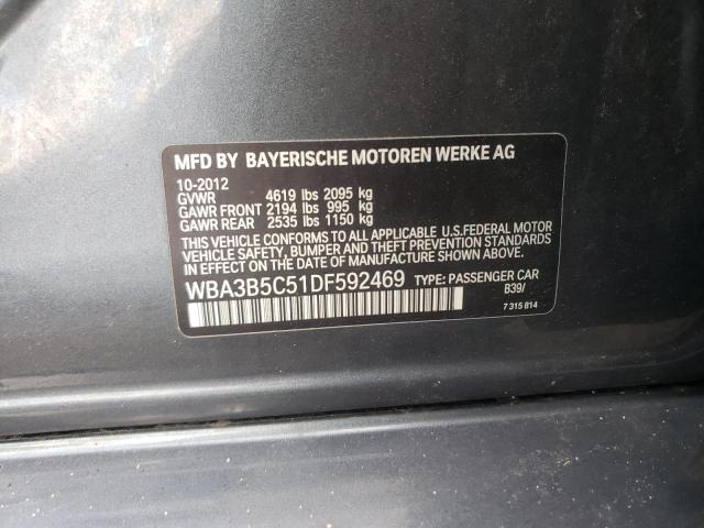 Photo 10 from auction – 2013 BMW 328 XI SUL with VIN WBA3B5C51DF592469