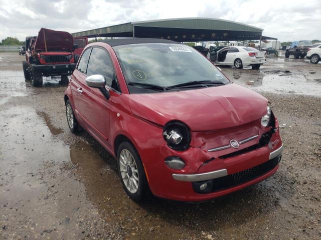 FIAT 500 LOUNGE 2013 with VIN 3C3CFFER3DT608467 - Photo from auction