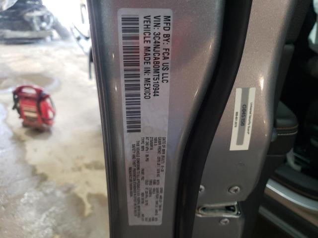 Photo 10 from auction – 2021 JEEP COMPASS SP with VIN 3C4NJCAB0MT510944