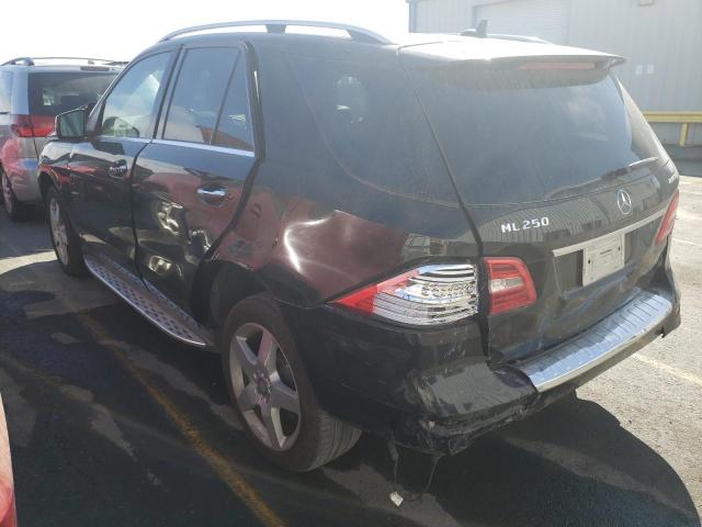 Photo 3 from auction – 2015 MERCEDES-BENZ ML 250 BLU with VIN 4JGDA0EB9FA484208