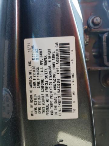 Photo 10 from auction – 2012 HONDA ACCORD LX with VIN 1HGCP2E33CA035669