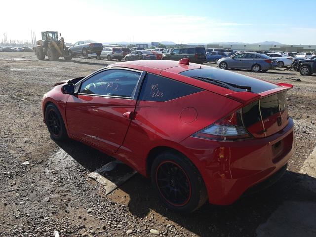 Photo 3 from auction – 2011 HONDA CR-Z EX with VIN JHMZF1D64BS012779