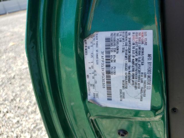 Photo 10 from auction – 2003 FORD FOCUS ZX3 with VIN 3FAFP313X3R130328