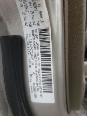Photo 10 from auction – 2007 JEEP COMMANDER with VIN 1J8HG48NX7C586522