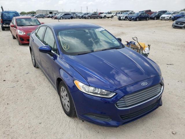 Photo 1 from auction – 2013 FORD FUSION S with VIN 3FA6P0G73DR110500