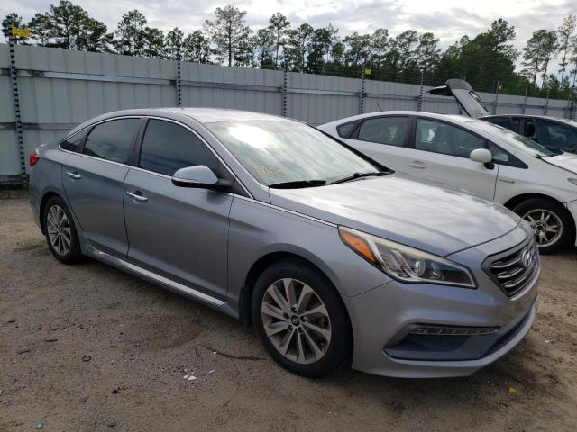 HYUNDAI SONATA 2016 with VIN 5NPE34AFXGH305803 - Photo from auction