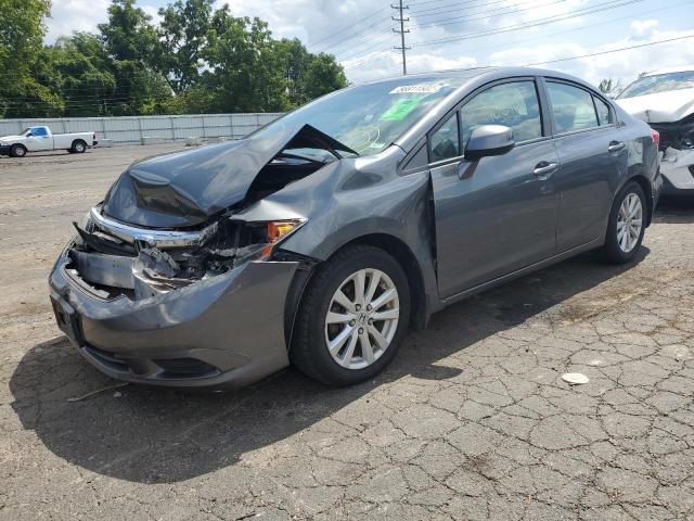 Photo 2 from auction – 2012 HONDA CIVIC EXL with VIN 2HGFB2F98CH528313