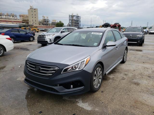 Photo 2 from auction – 2017 HYUNDAI SONATA SPO with VIN 5NPE34AF5HH508292