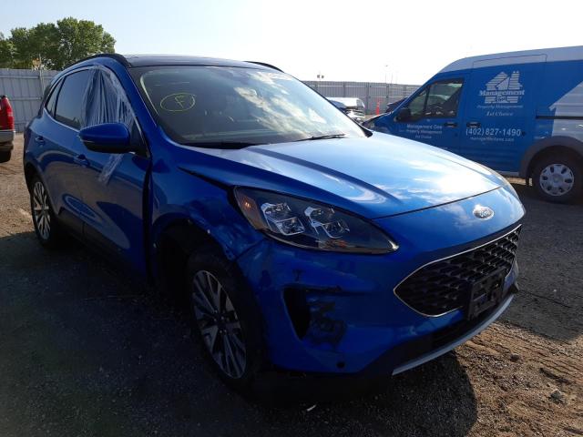 Photo 1 from auction – 2020 FORD ESCAPE TIT with VIN 1FMCU9DZ0LUC06281