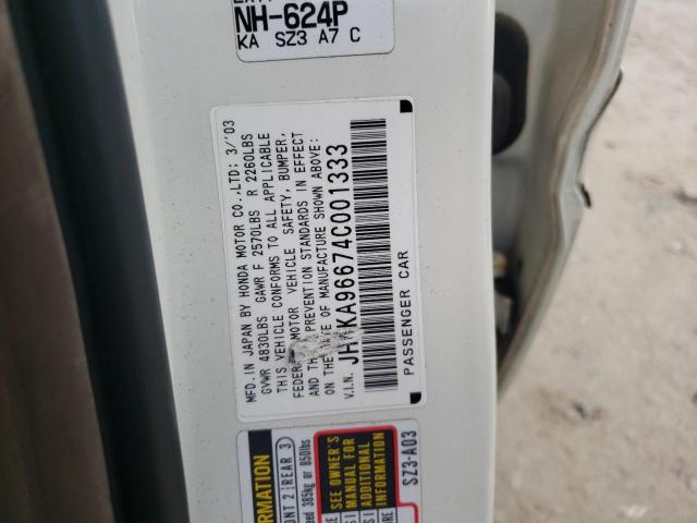 Photo 10 from auction – 2004 ACURA 3.5RL with VIN JH4KA96674C001333
