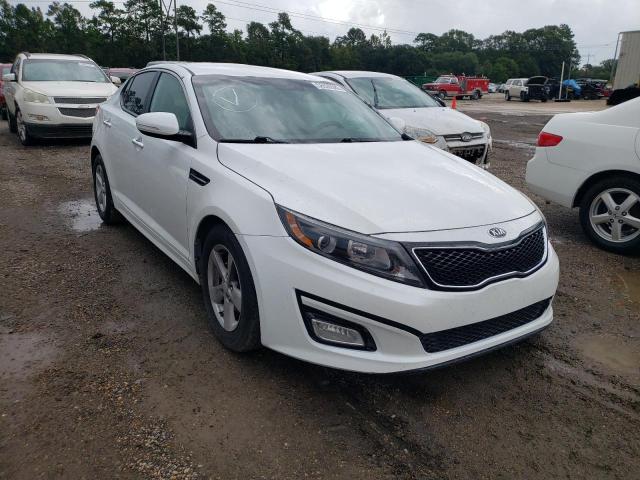 KIA OPTIMA LX 2015 with VIN 5XXGM4A76FG410055 - Photo from auction