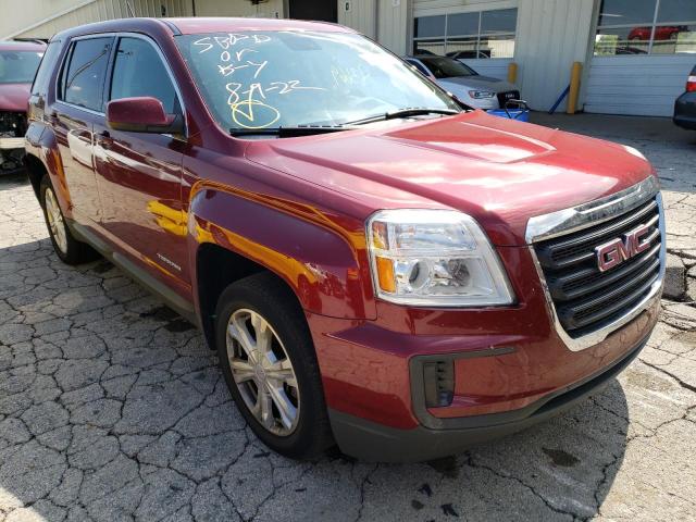 GMC TERRAIN SL 2017 with VIN 2GKFLSEK7H6126824 - Photo from auction