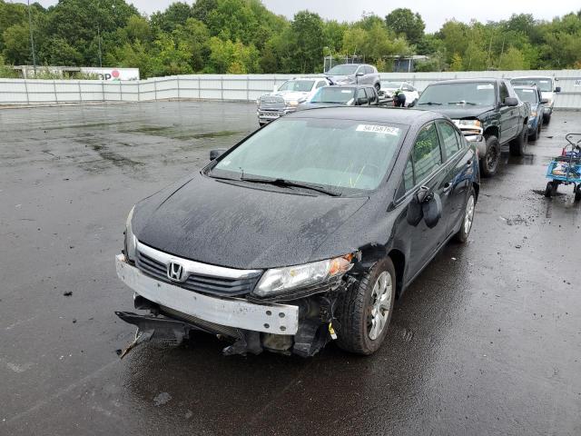 Photo 2 from auction – 2012 HONDA CIVIC LX with VIN 2HGFB2F5XCH335027