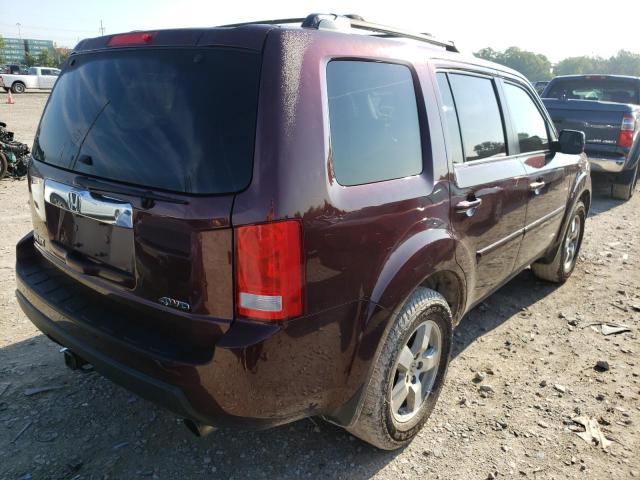 Фото 4 с аукциона – 2010 HONDA PILOT EX с VIN 5FNYF4H45AB035913