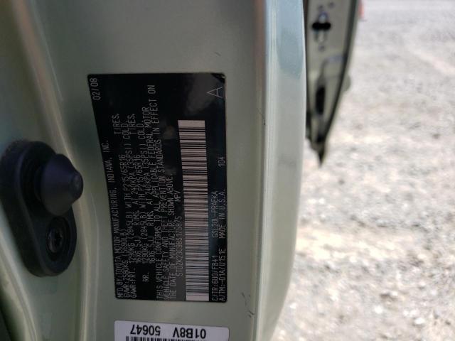 Photo 10 from auction – 2008 TOYOTA SIENNA CE with VIN 5TDZK23C98S175875