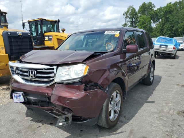 Photo 2 from auction – 2012 HONDA PILOT EXL with VIN 5FNYF4H51CB064823