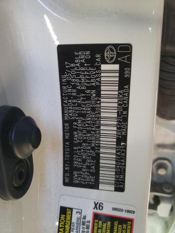 Photo 10 from auction – 2017 TOYOTA COROLLA L with VIN 2T1BURHE1HC910842