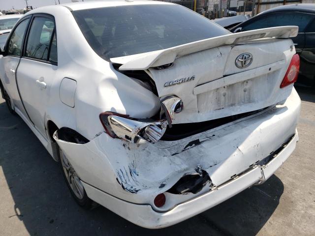 Photo 9 from auction – 2010 TOYOTA COROLLA BA with VIN 1NXBU4EE8AZ238466