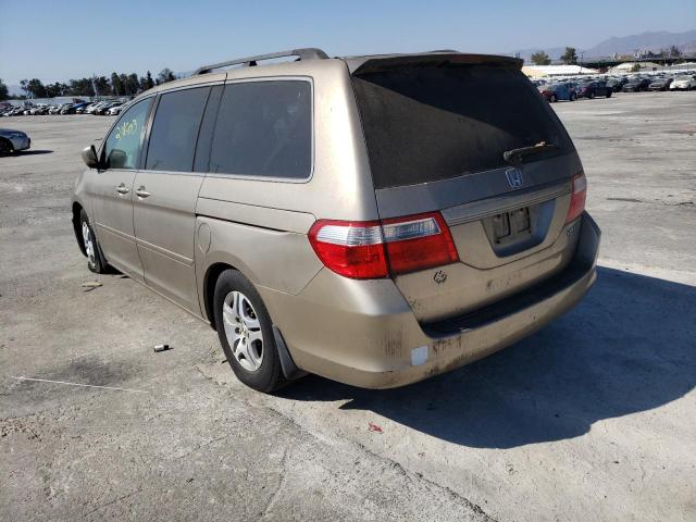 Photo 3 from auction – 2005 HONDA ODYSSEY EX with VIN 5FNRL38655B026790