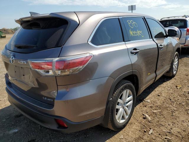 Photo 4 from auction – 2015 TOYOTA HIGHLANDER with VIN 5TDBKRFH3FS106579