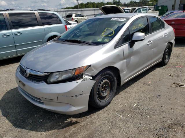 Photo 2 from auction – 2012 HONDA CIVIC LX with VIN 19XFB2F55CE331736