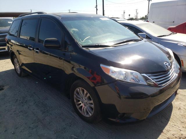TOYOTA SIENNA XLE 2017 with VIN 5TDYZ3DC9HS835652 - Photo from auction