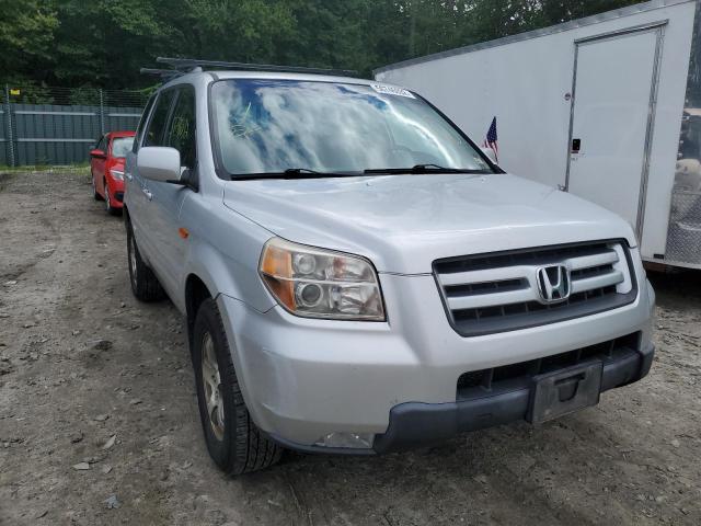 HONDA PILOT EXL 2008 with VIN 5FNYF186X8B042821 - Photo from auction