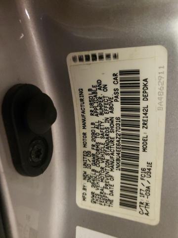 Photo 10 from auction – 2010 TOYOTA COROLLA BA with VIN 1NXBU4EE6AZ270316