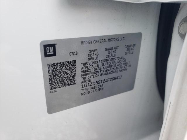 Photo 10 from auction – 2018 CHEVROLET MALIBU LT with VIN 1G1ZD5ST2JF266417