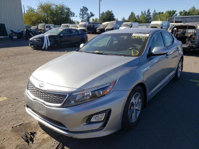 Photo 2 from auction – 2014 KIA OPTIMA HYB with VIN KNAGM4AD2E5070697